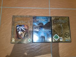 Gothic 2, Gothic 2 Die Nacht des Raben und Gothic 3 PC