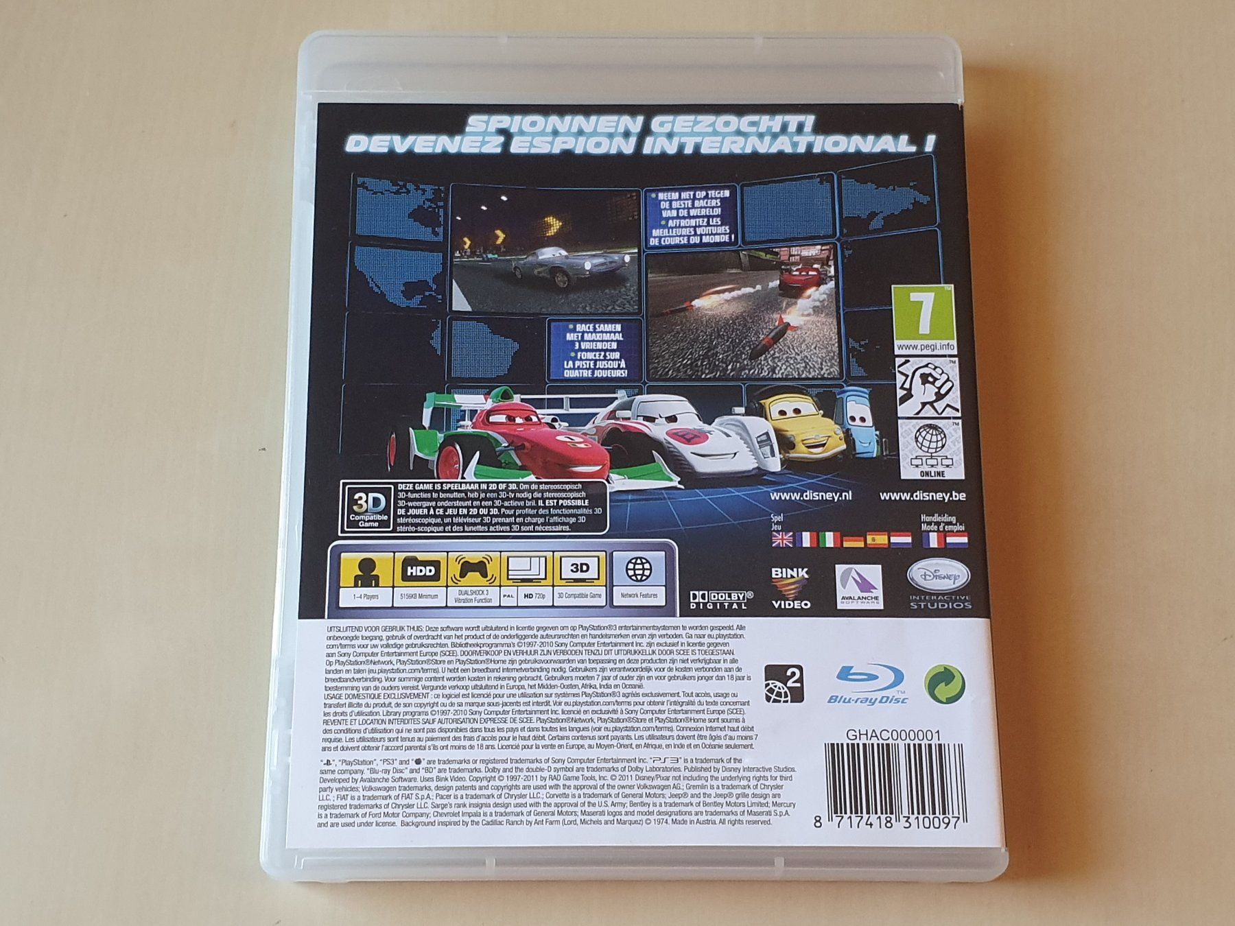 Sony Spiele: Cars 2 – Gebraucht aus Stansstad von collectorsshop 1