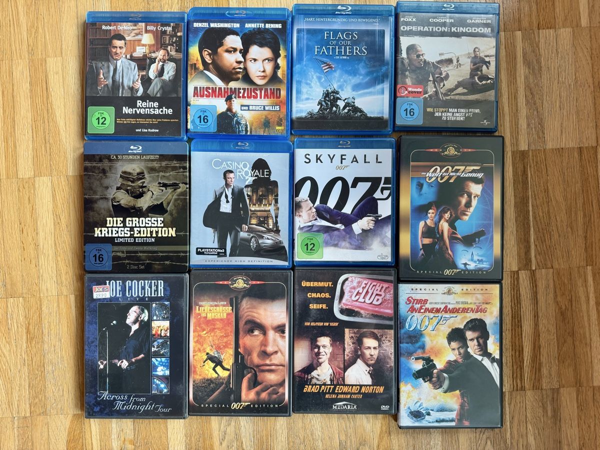 Alle DVDs: Divers blu-ray et DVD – Gebraucht aus Moutier von MajoretteMuffin
