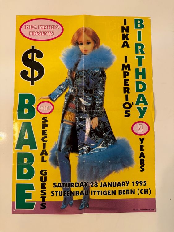Rare Vintage Poster Ad Flyer Inka Imperio 1995 Bern | Kaufen auf Ricardo