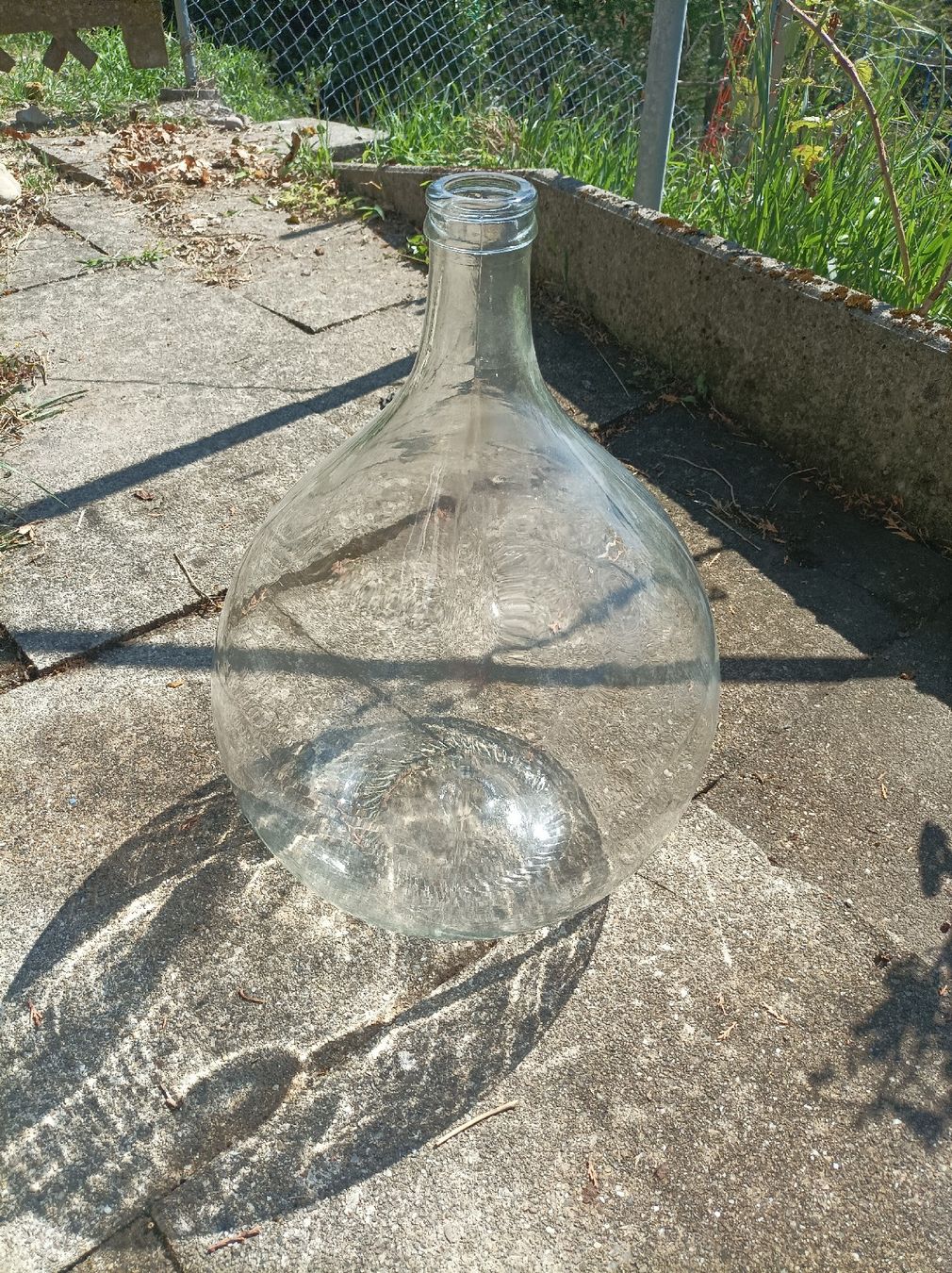 Zubehör: Glasflasche Ballon mit Plastikkorb 25 lt. – Gebraucht aus Rüti ZH von eismeralda 2