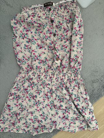 Jumpsuit Blumenmuster Gr S, neuwertig