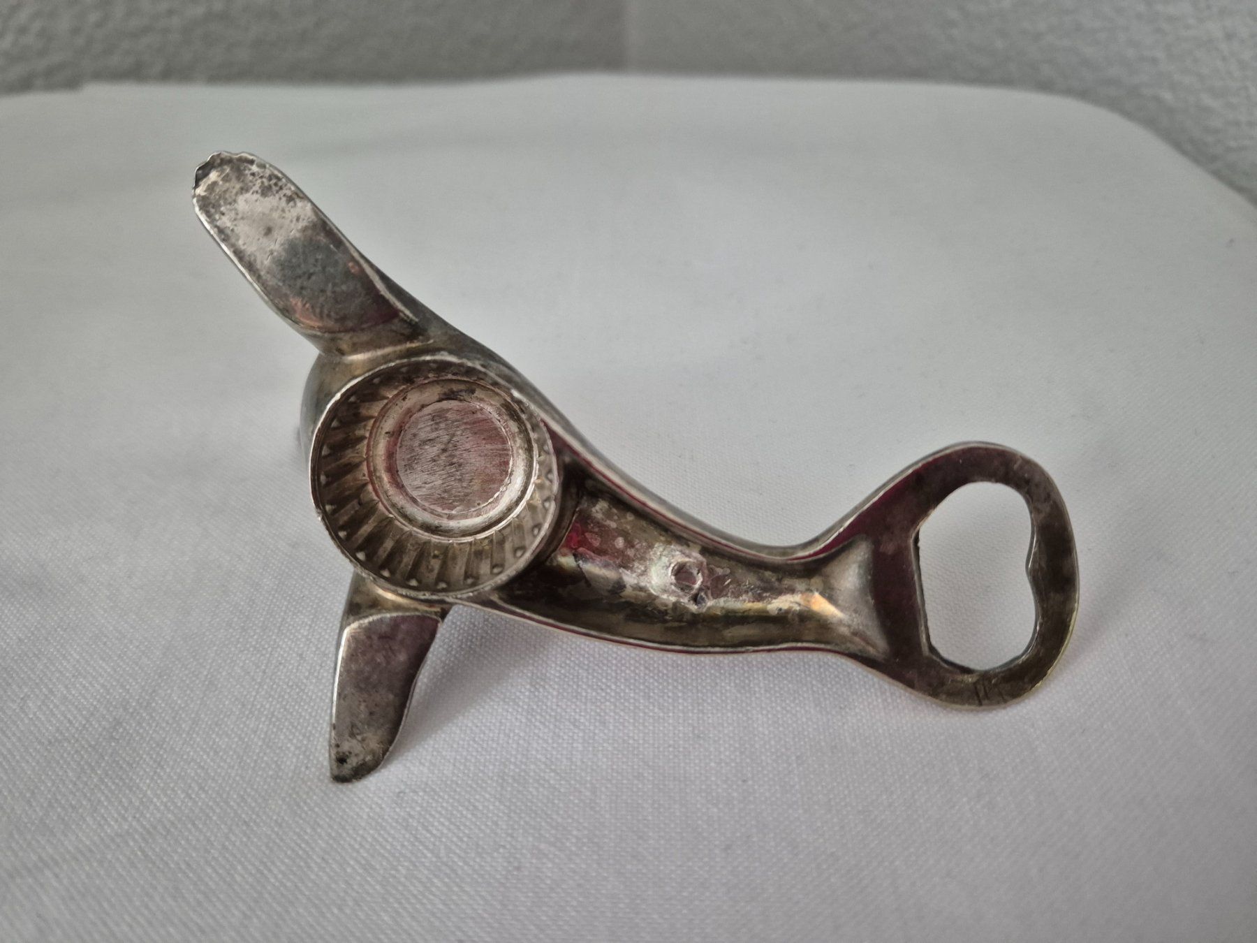 Apribottiglie & Tappi per chiusura: Vintage Flaschenöffner Seehund / Robbe – Usato da Berg SG venduto da Bolle01 2