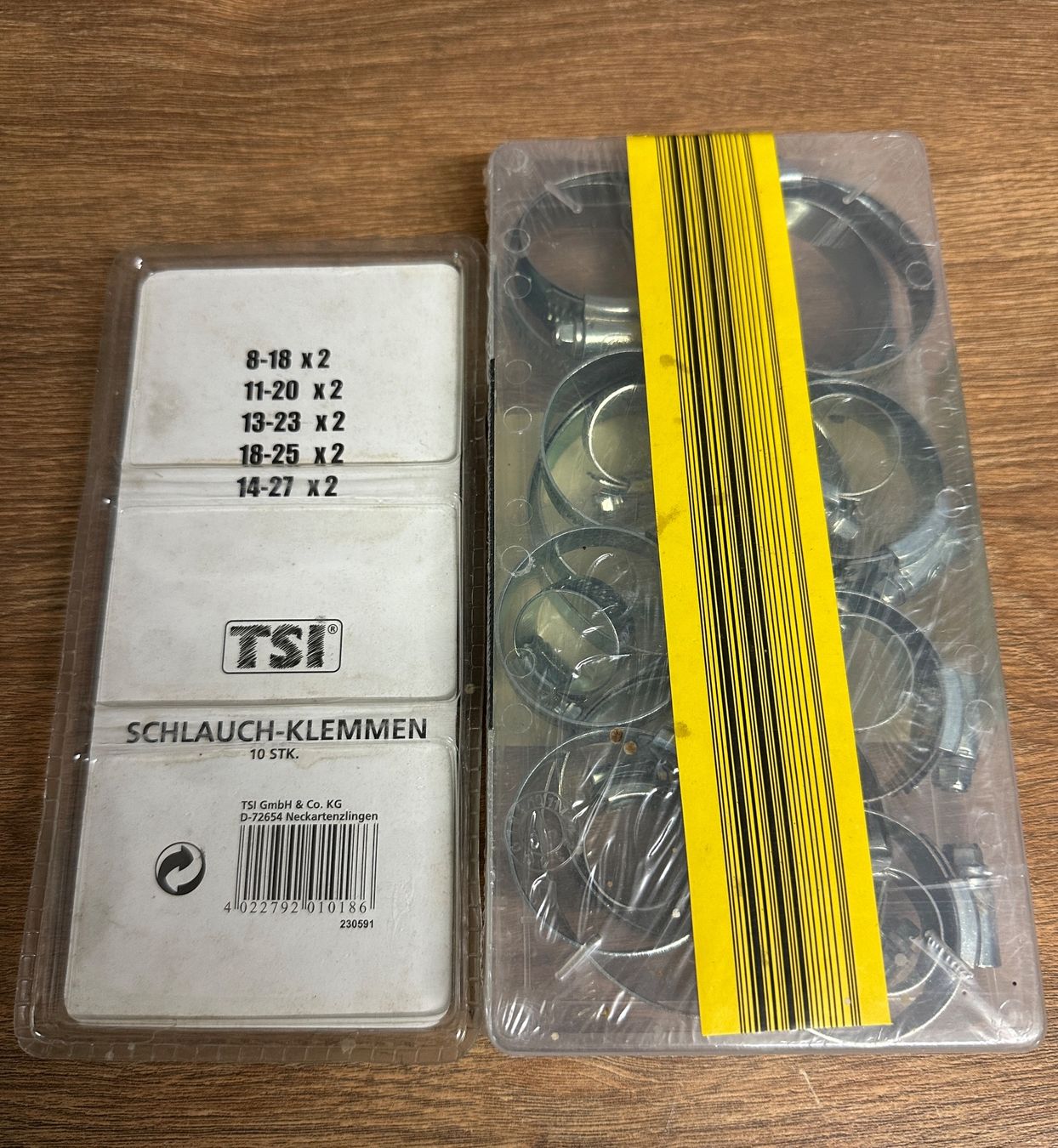 Tutti gli attrezzi: Schlauchschellen-Set / Schlauchklemmen – Nuovo e nell'imballaggio originale da Nussbaumen AG venduto da olitech5415 2