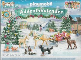 PLAYMOBIL ADVENT CALENDER 71345 VIAGGIO DI NATALE IN SLITTA