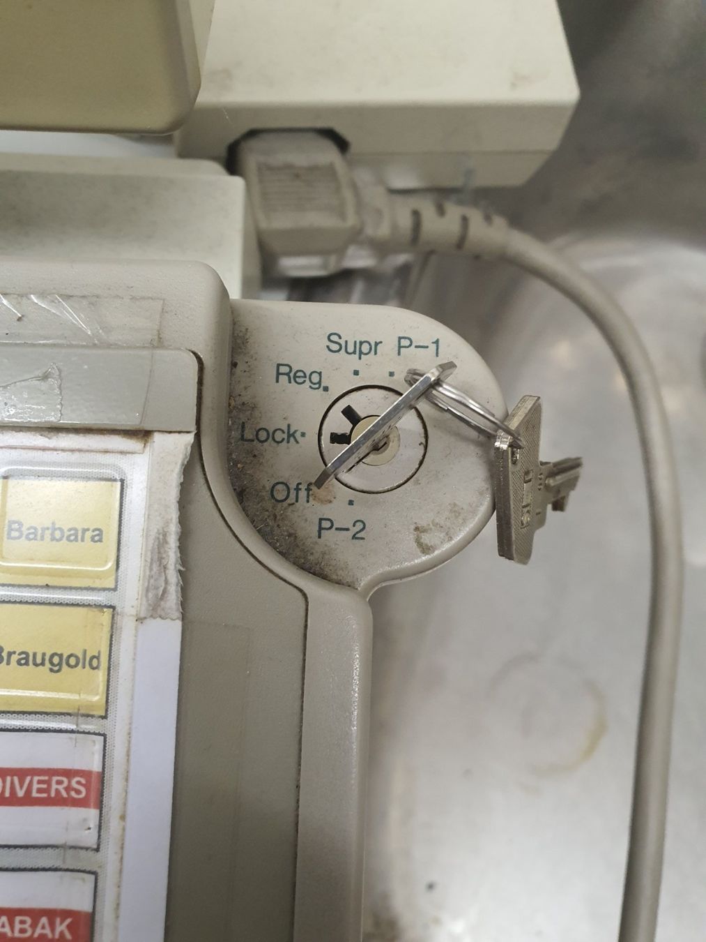Registratore di cassa: Kasse NCR mit drucker – Usato da Erstfeld venduto da Gina033 1