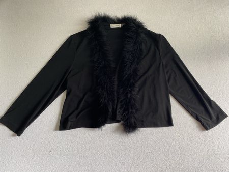 Calvin Klein Veste noire à plumes - Taille XL - Glamour!