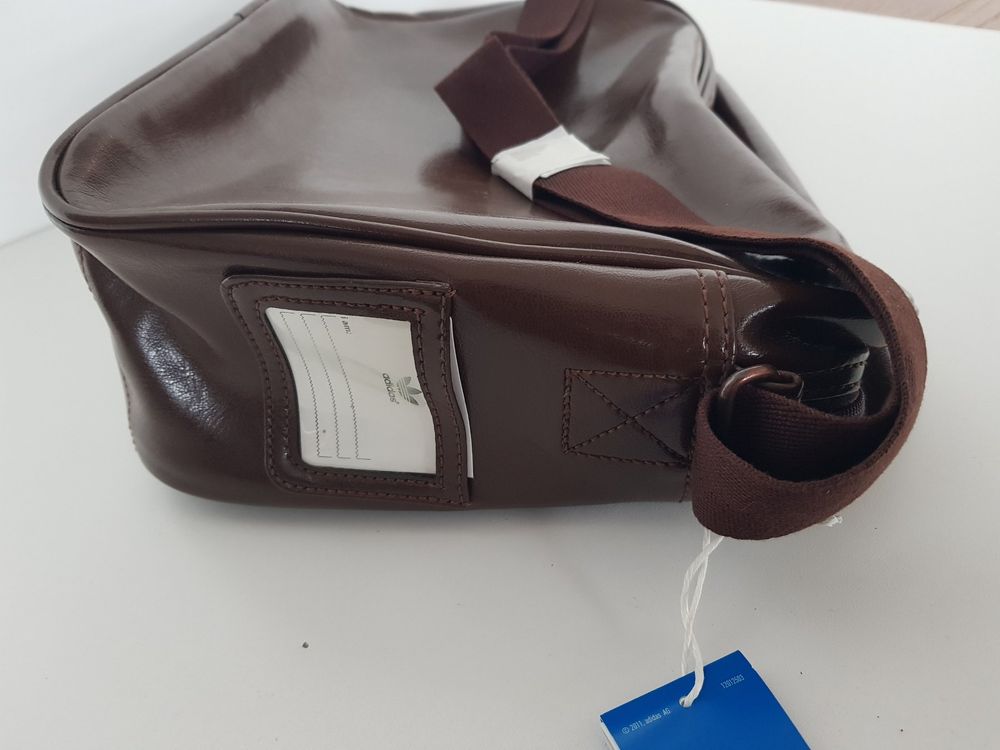 Adidas ledertasche braun online