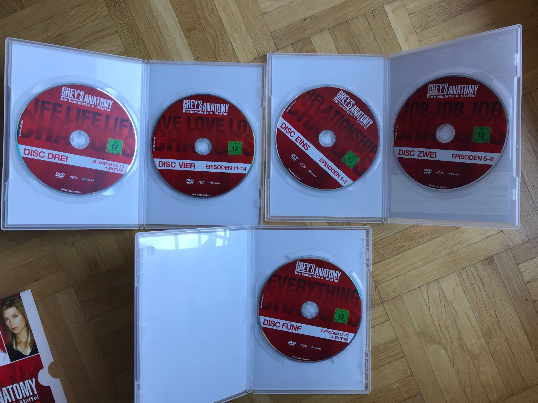 Alle DVDs: Grey's Anatomy - Staffel 4 - DVD – Gebraucht aus Zürich von Malcom 2