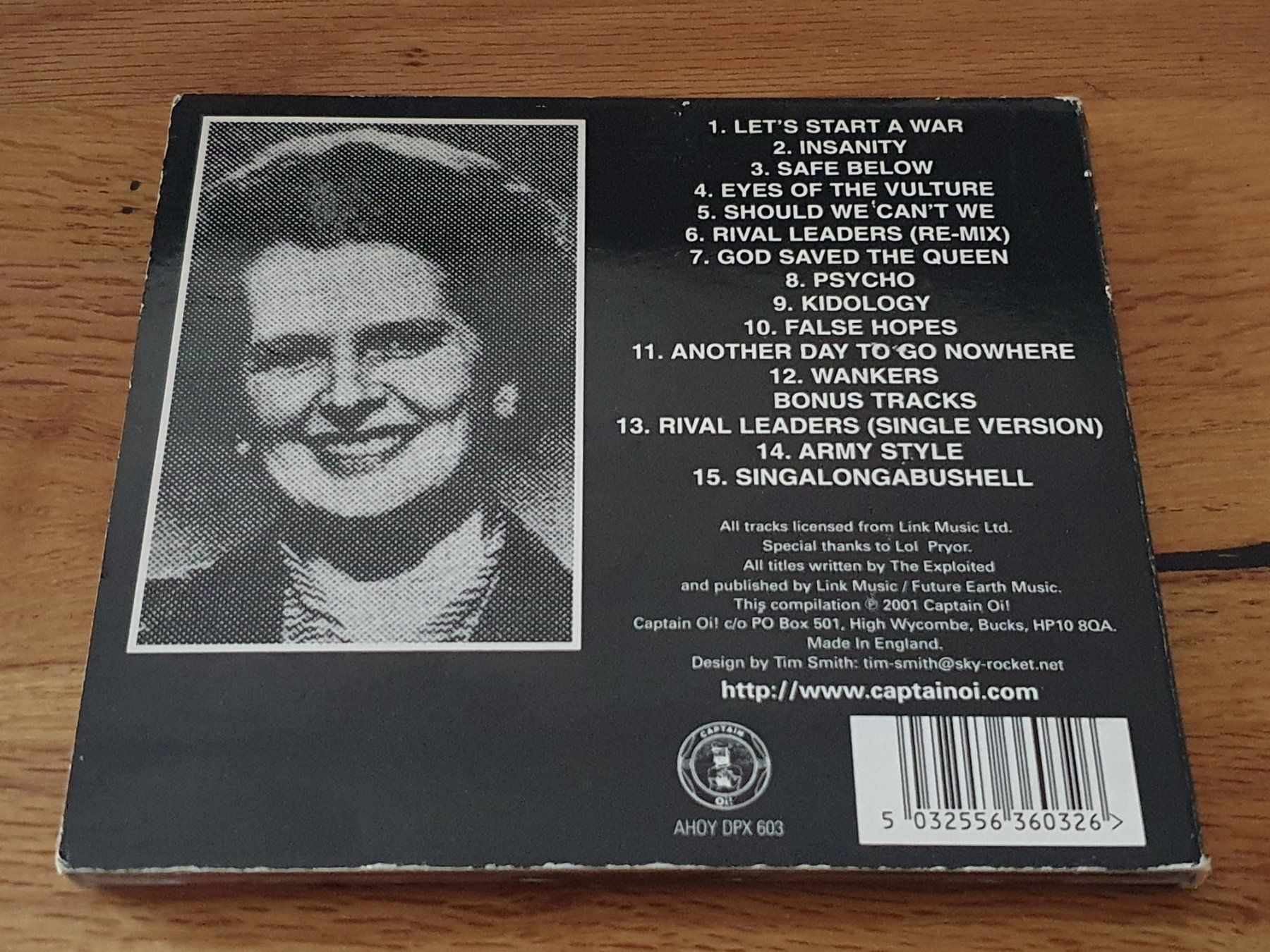 CDs: Exploited - Let's start a war - CD - Digipack – D'occasion à Auenstein par Trilos 1