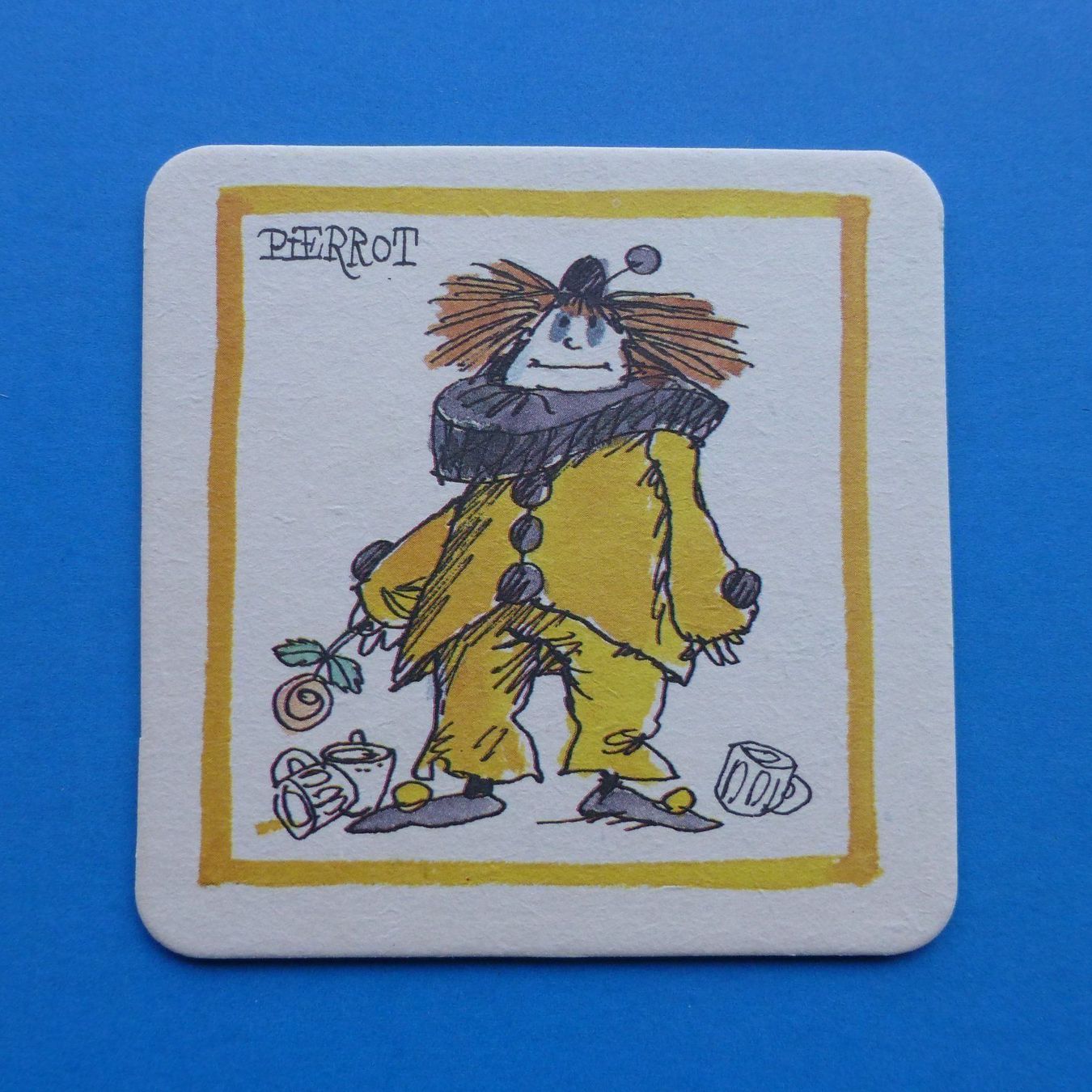 Sottobicchieri: Pierrot Bierdeckel Cardinal – Usato da Basel venduto da Falconis