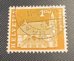 Vollstempel Baar briefmarke