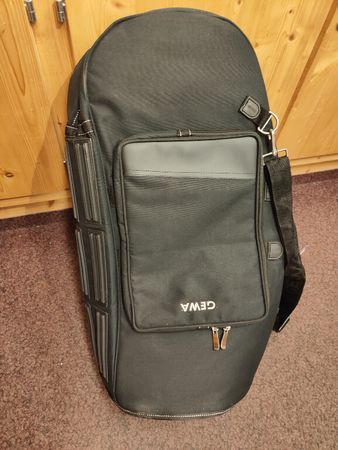 Euphonium Gig Bag schwarz gepolstert neu,mit Rückentragriem 