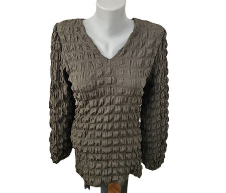 IN WEAR Coppenhagen Vanyal V-Neck Blouse, M