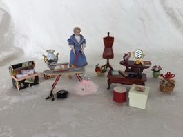 Puppenhaus Nähatelier 1:12