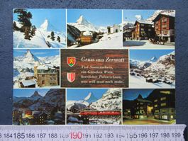 GRUSS AUS ZERMATT 8BILD-AK VS