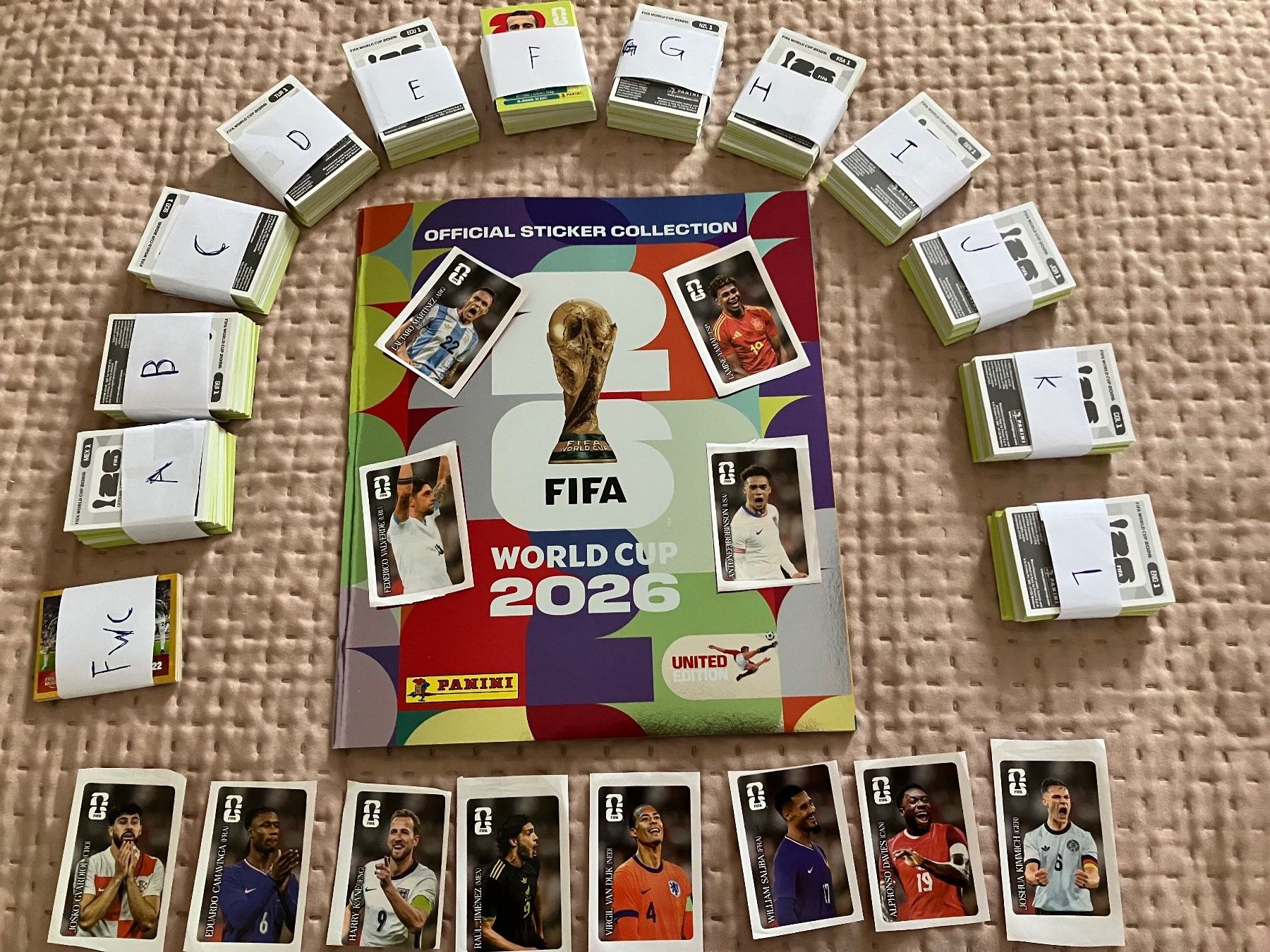 Panini Album: wm 2026  Set inkl. CC – Nuovo e nell'imballaggio originale da Duebendorf venduto da RoteRose