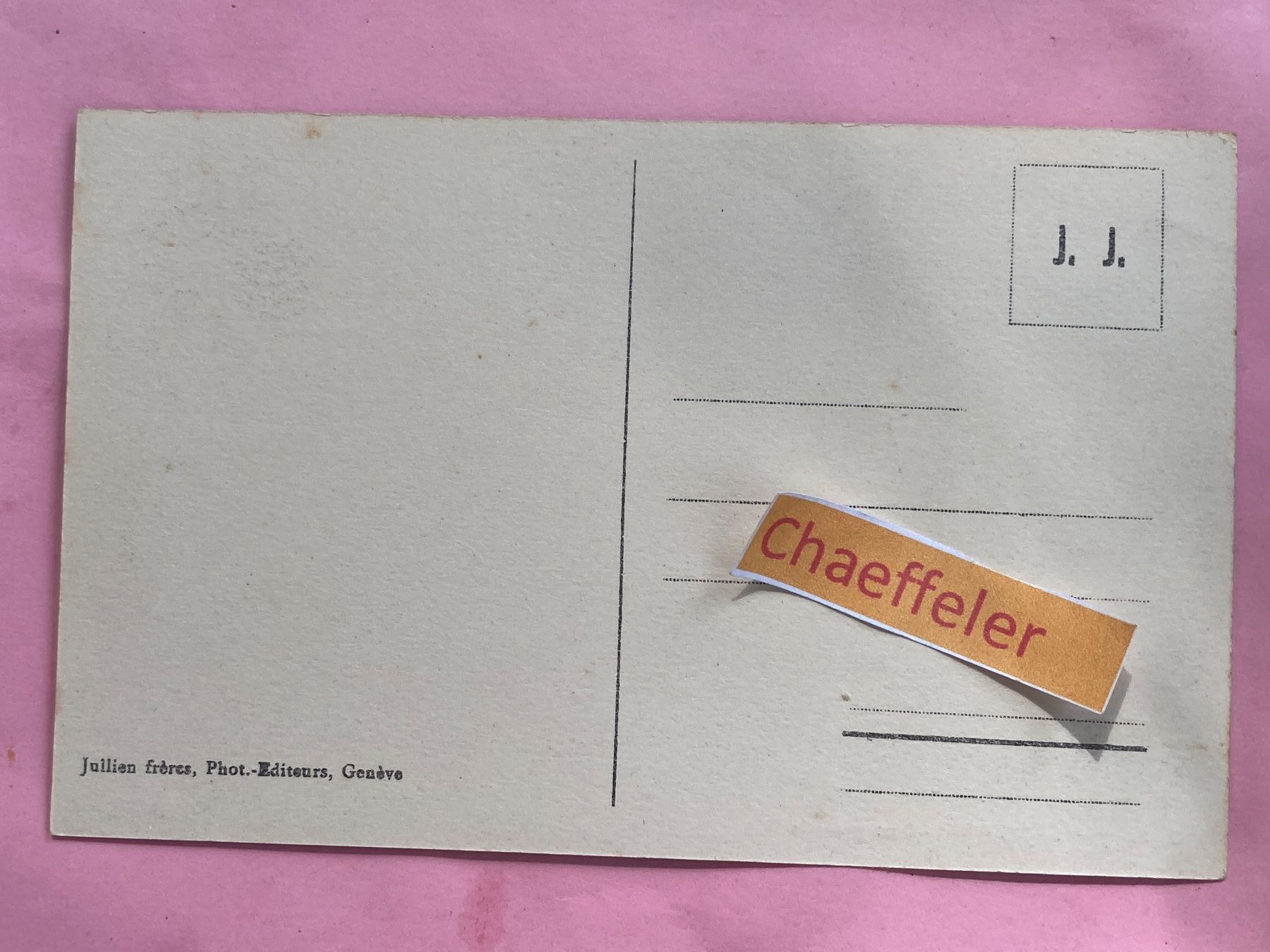 Cartoline postali: J. J. 7 97. - Sierre. -  Vue générale – Usato da Zürich venduto da Chaeffeler 1