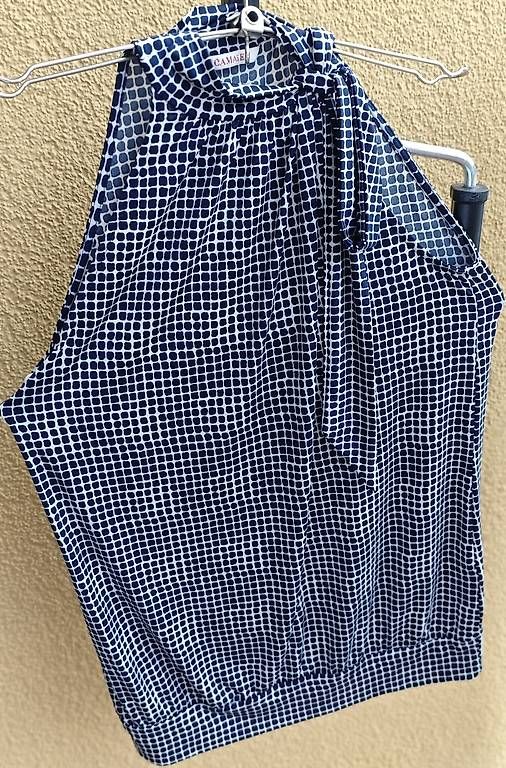 Camicette: Sommer Top / Bluse Halterneck Gr. S – Usato da Bern venduto da jug_l8tl 1