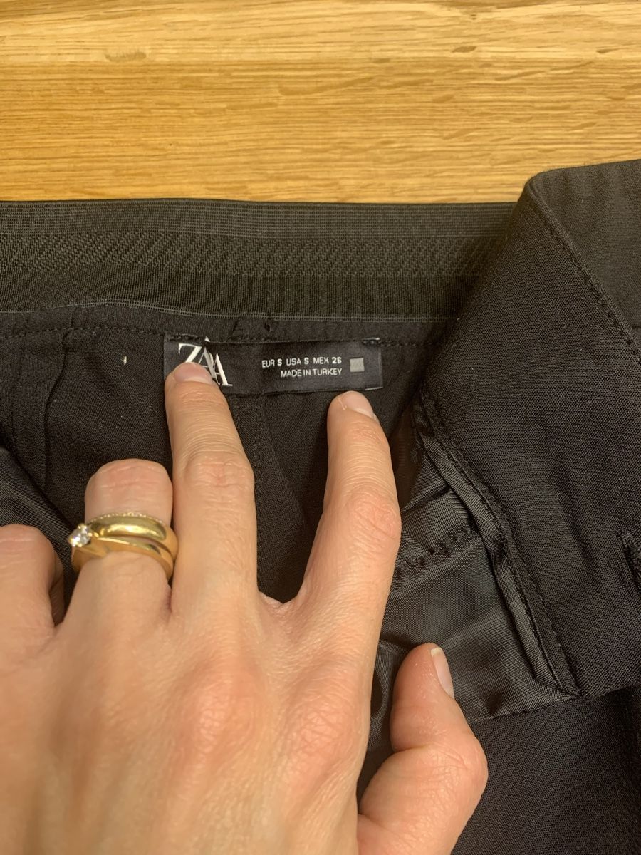 Zara Pantaloni: Zara Stoffhose Schwarz Gr. S – Nuovo (secondo la descrizione) da Luzern venduto da bonnie23 2