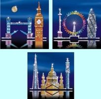 Paillettenbild Sequin Art