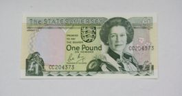 1 Pfund Note, England Bankfrisch