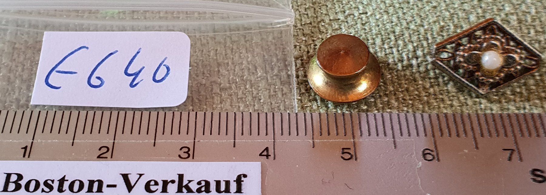 Spille & Fermagli: E640 - Pin Brosche Schmuck – Usato da Reinach BL venduto da Boston-Verkauf 3