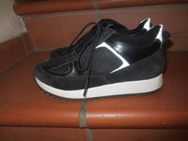 VELEZ Damen Sneaker aus Kolumbien - schwarz Gr. 38 1xgetrage