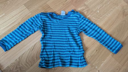 Engel geringeltes langarmigs Shirt Gr. 74/80 - Top