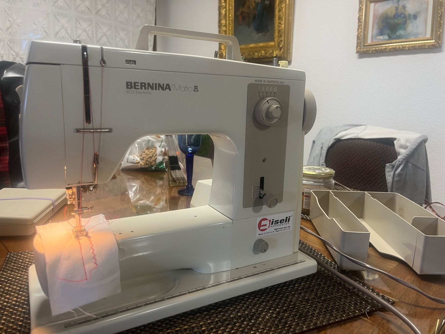 Bernina Macchine da cucire: Nähmaschine Bernina Matic 802 Electronic – Usato da Allmendingen b. BE venduto da juair 2