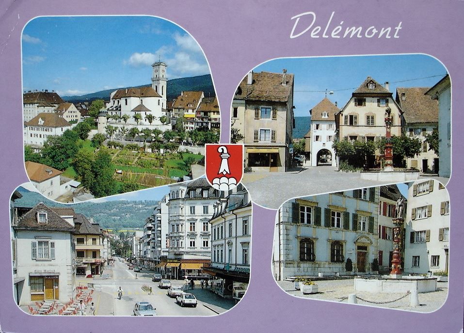Ansichtskarten: DELÉMONT – Gebraucht aus Jona von philajona