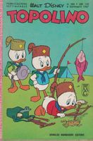 Italian edition Disney TOPOLINO # 580 JAN 8 1967 vintage Mic