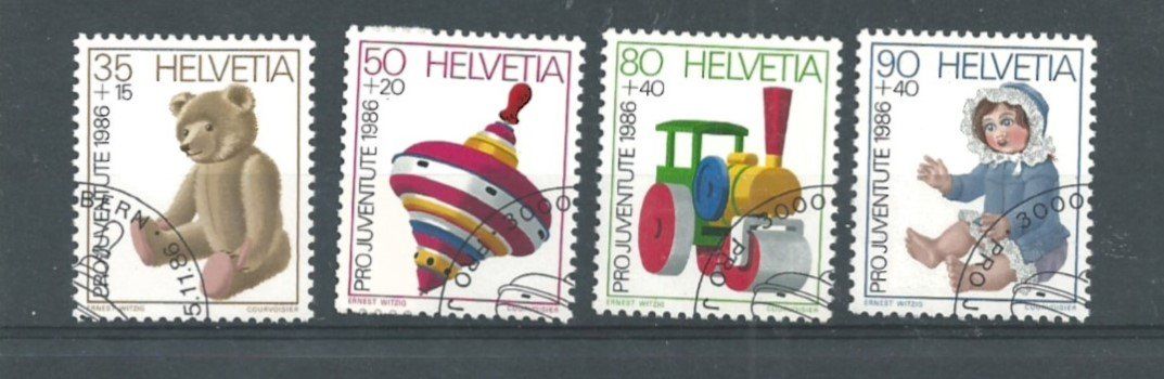 Tous les timbres: 1986 Pro Juventute – D'occasion à Trübbach par Sammer51