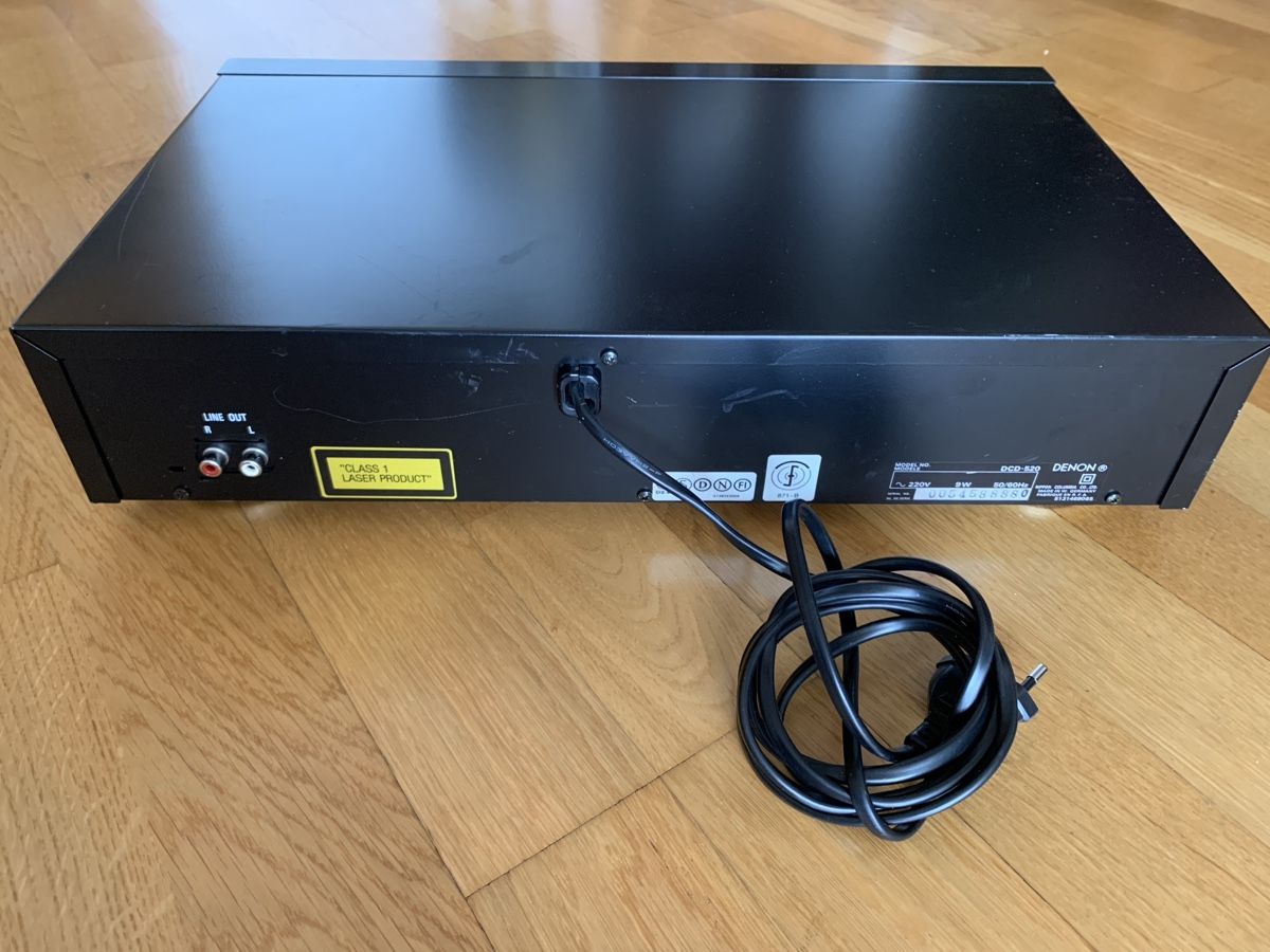 Denon Multimediaplayer & Streamer: Denon DCD-520 CD Player – Gebraucht aus Basel von ece2108 3