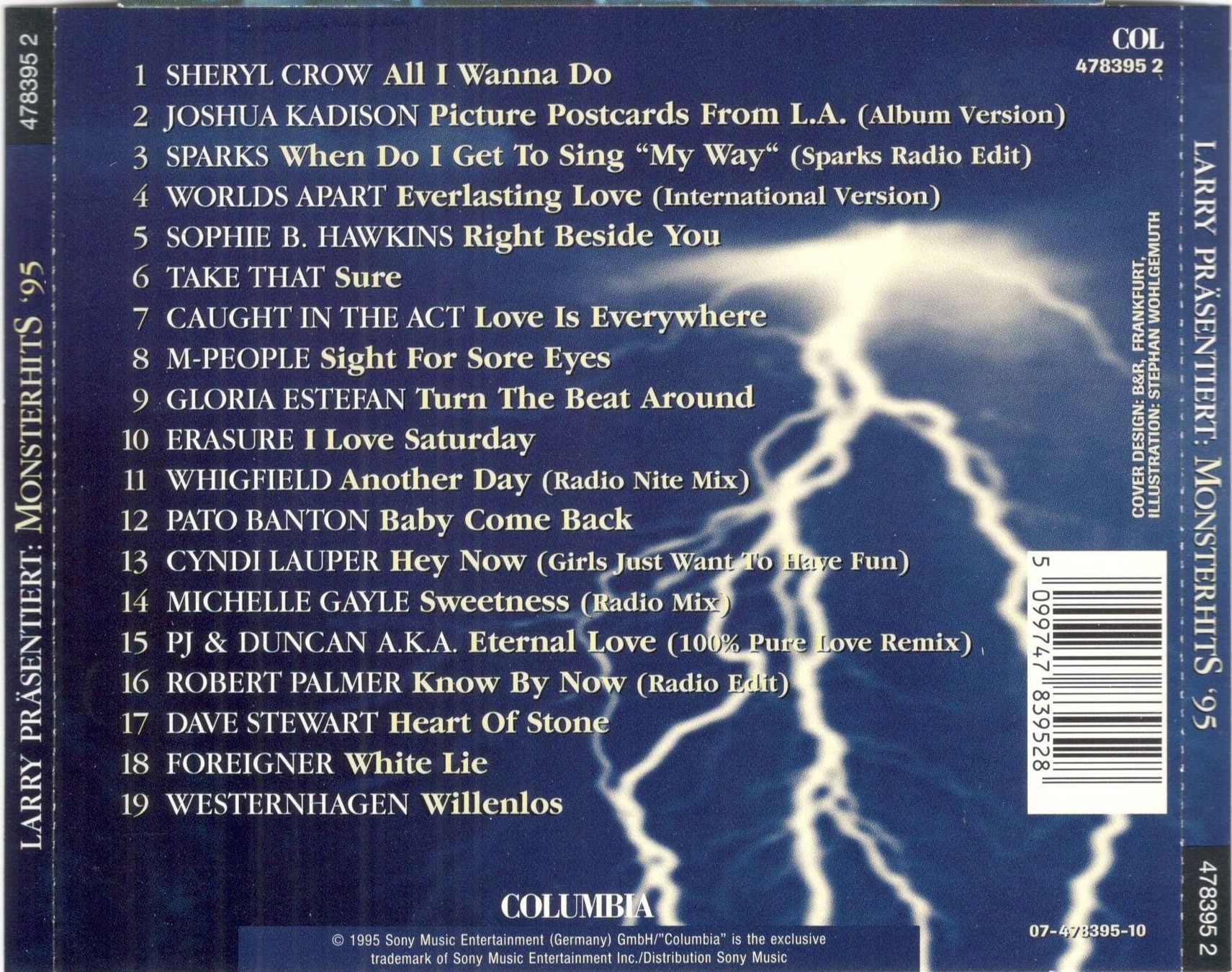 CDs: Larry Präsentiert CD Monsterhits 95 – Gebraucht aus St. Margarethen TG von ursk10 1
