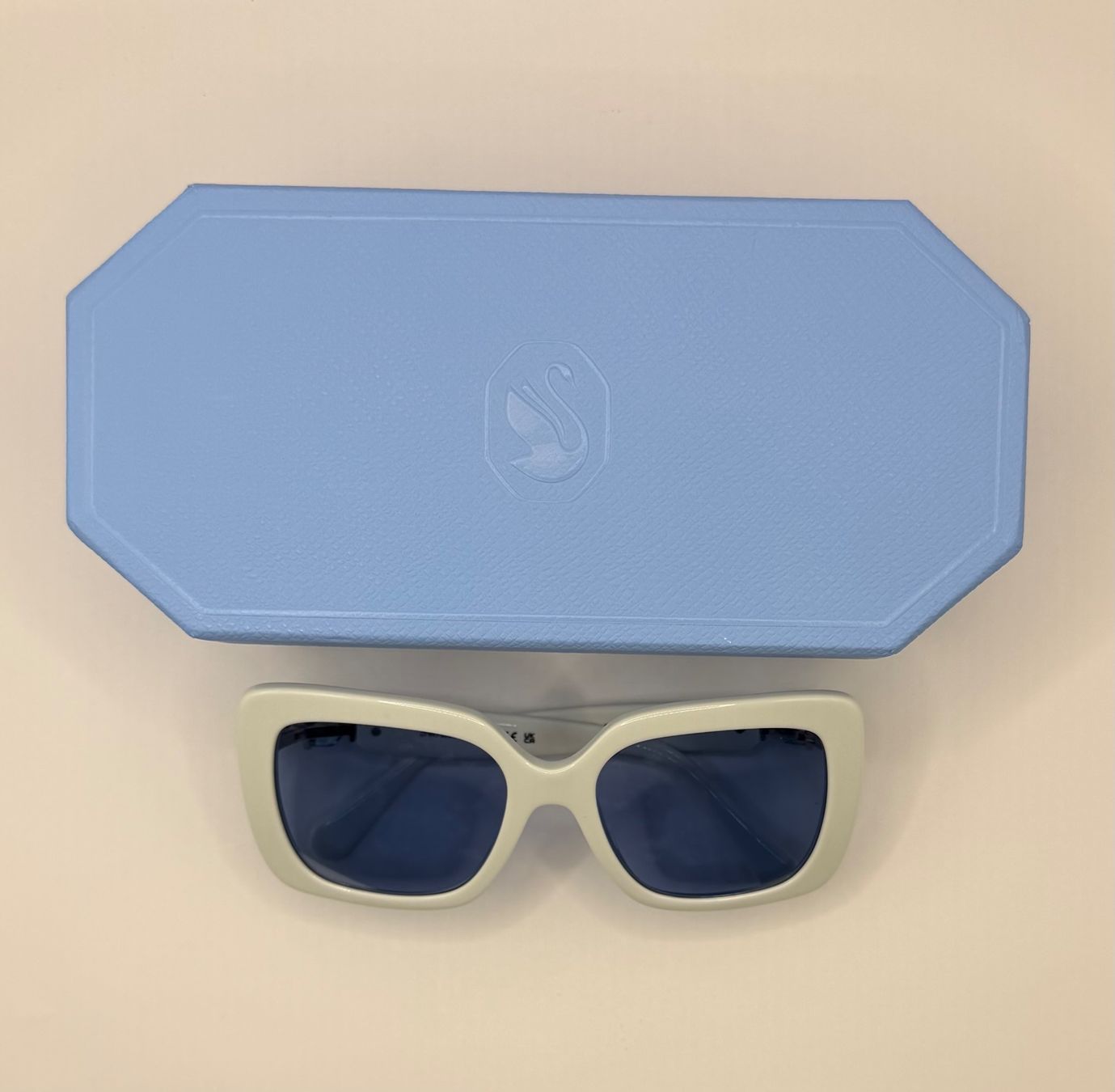 Swarovski Occhiali & Lenti: Swarovski Sonnenbrille - white – Nuovo (secondo la descrizione) da Oberaach venduto da Dandy2021 3