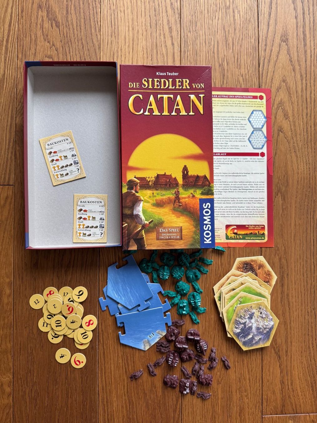 Kosmos Giochi: Catan - 3(-1 vendue) extensions - achat séparé possible – Usato da Zürich venduto da lcg_898x 6