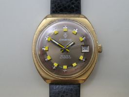 Candino 25 Rubis Automatic Vintage Herrenuhr Datum