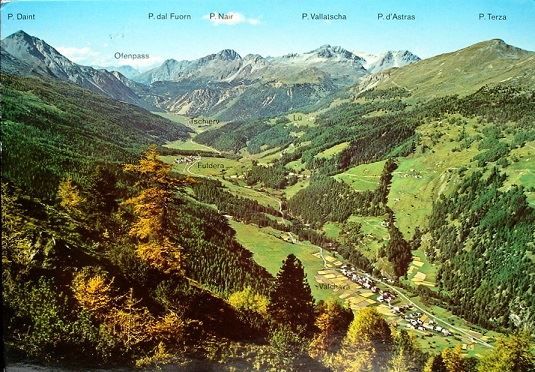 Cartoline postali: LÜ LÜSAI Val Müstair – Usato da Jona venduto da philajona