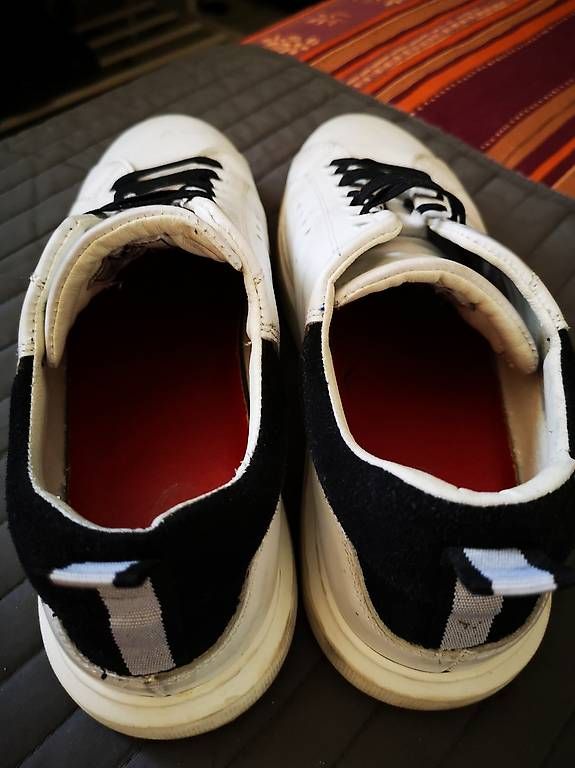 Herrenschuhe: Baskets de ville en cuir blanc p.41 – Gebraucht aus Geneve von Vtss00 4