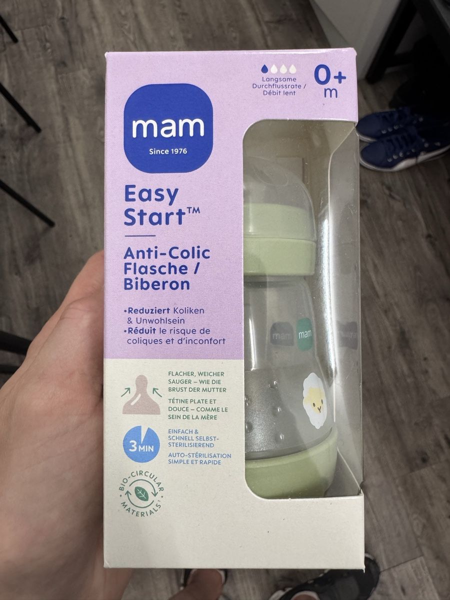 Mam Pasti del neonato: MAM Easy Start Anti-Colic Flasche 0+m neu – Nuovo e nell'imballaggio originale da Ernetschwil venduto da TinaBM