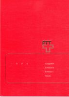 PTT JAHRBUCH 1985 OHNE MARKEN ZUM SELBER FÜLLEN - 4SPRACHIG