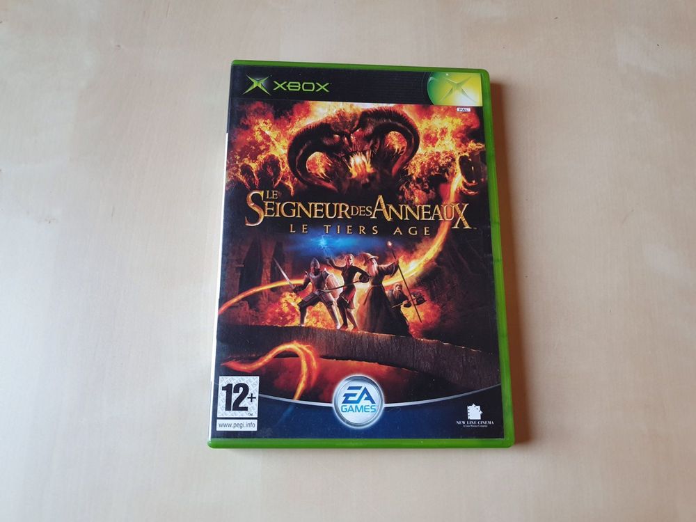Le Seigneur Des Anneaux : Le Tiers-Âge Sur Xbox - Complet (PAL) - Bon état