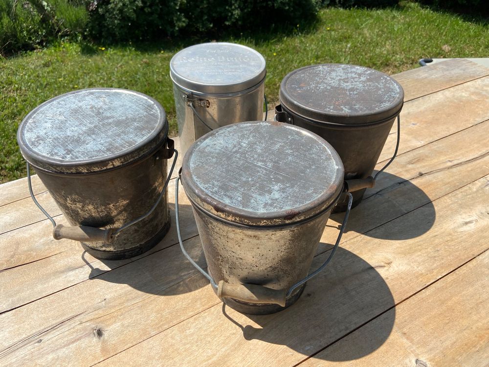 Kessel Blech Honig Butter Eimer | Kaufen auf Ricardo