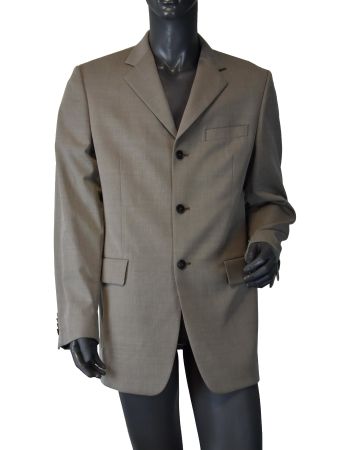 Mexx Herren Jacke Veston Blazer/beige Feinkariert/Gr.48/NEU