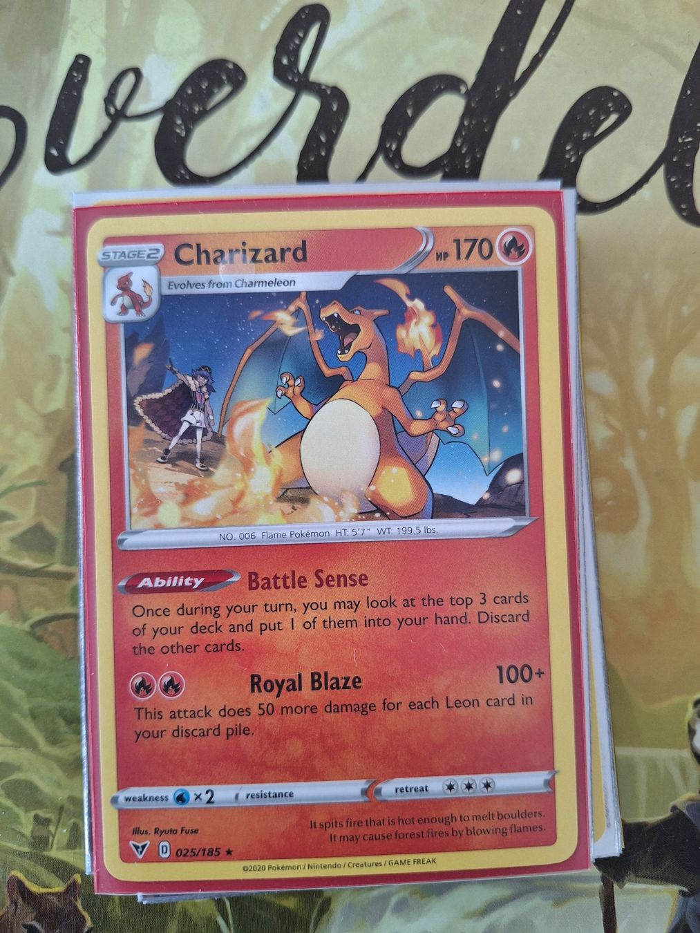 Pokémon Carte collezionabili: Charizard - Vivid Voltage – Usato da Altstätten SG venduto da GGsGameshop