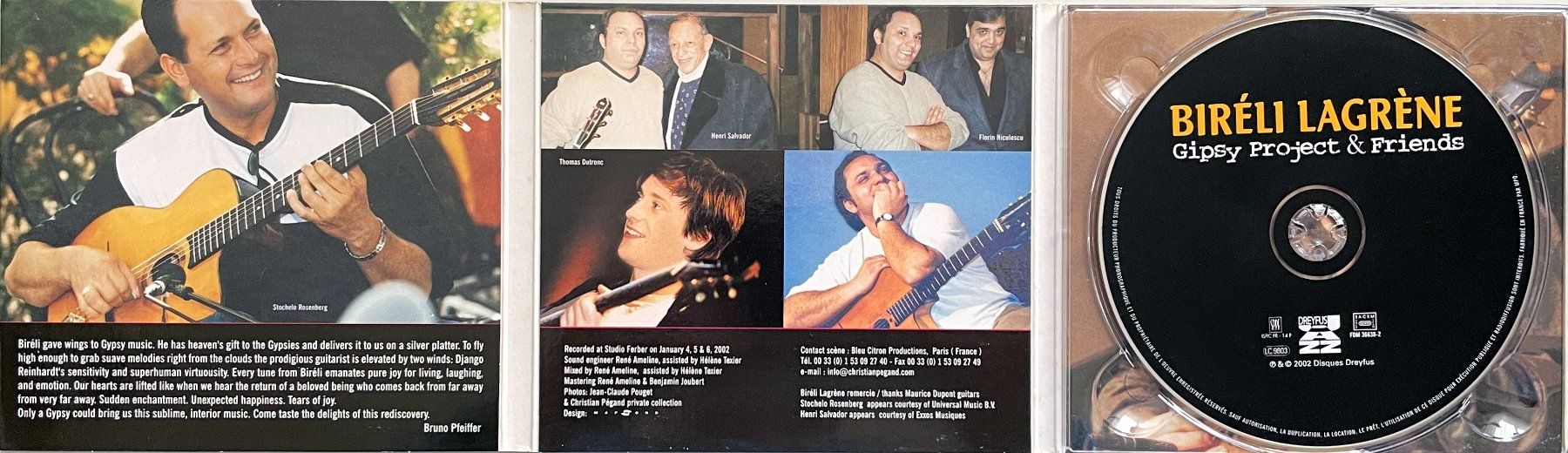 CD: Bireli Lagrène CD Digipack - Gipsy Project & Friends – Usato da Savagnier venduto da Ne2065 2