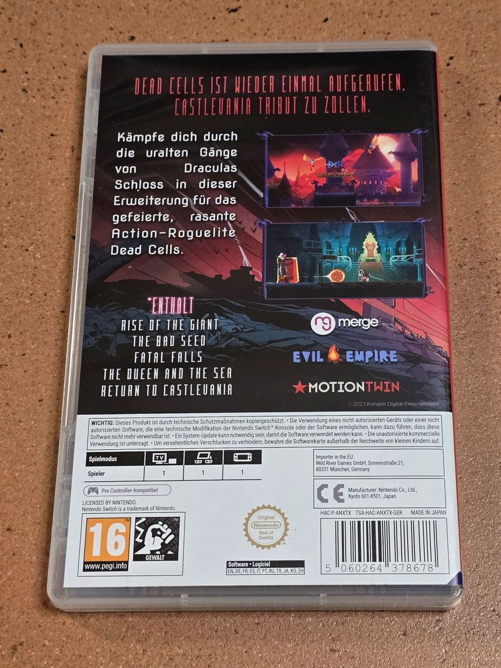 Jeux: Nintendo Switch Dead Cells Return to Castlevania Edition – D'occasion à Steinhausen par Oli_1981 1
