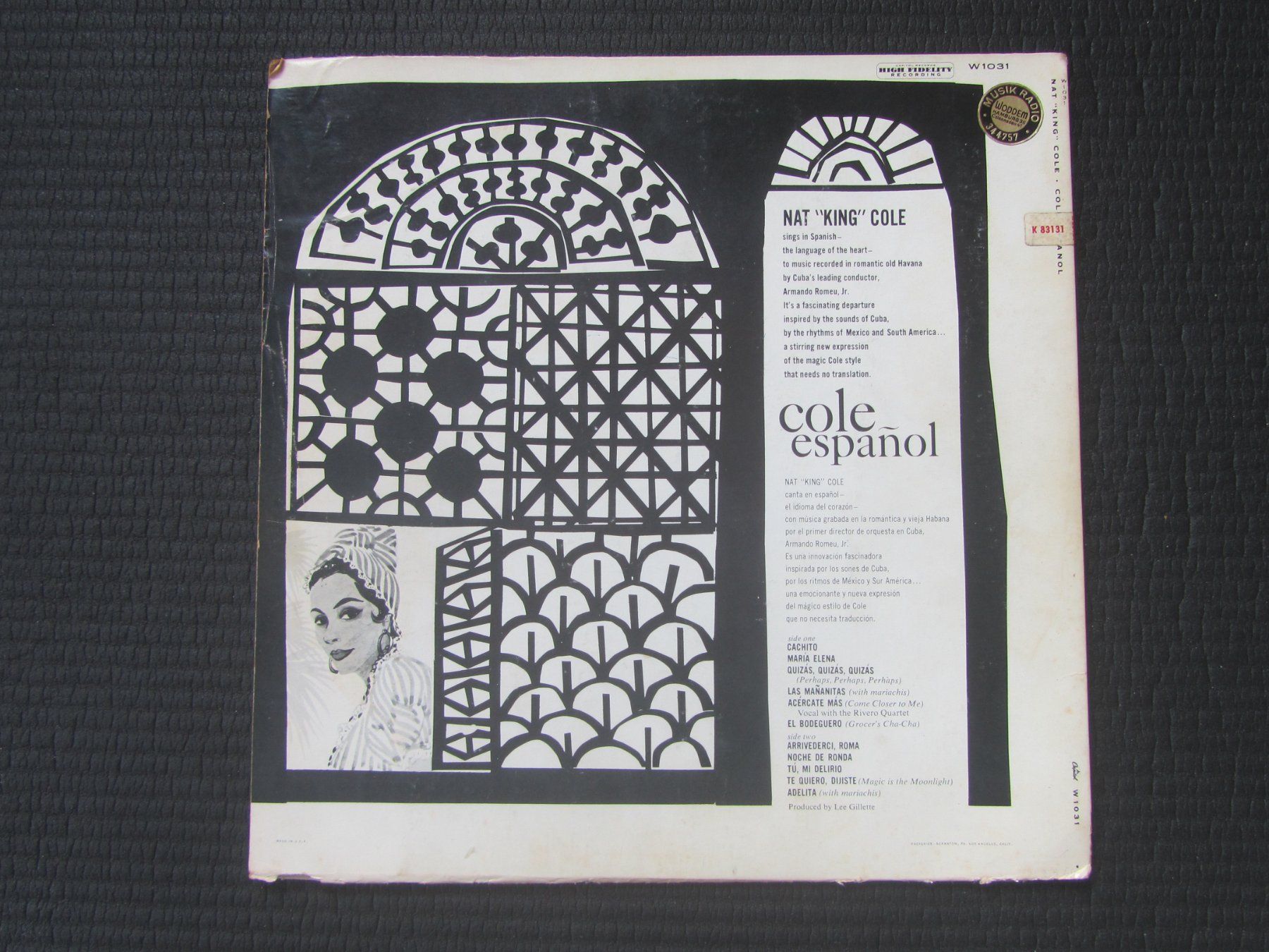 Dischi in vinile: Nat King Cole - Cole Espanol - Seltene LP             /cbl – Usato da Seengen venduto da mikelele 4