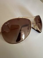 Ray-Ban Sonnenbrille Aviator, goldener Rahmen